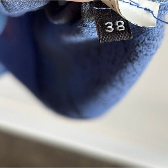 Desigual Womens Short Sleeve Exotic Forest Print Dress Blue Violet Size 38 - Picture 7 of 12